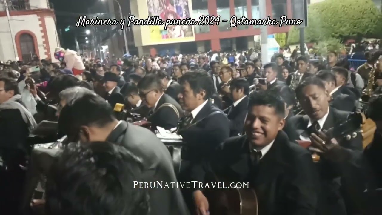 Marinera y Pandilla puneña 2024 - Qotamarka Puno