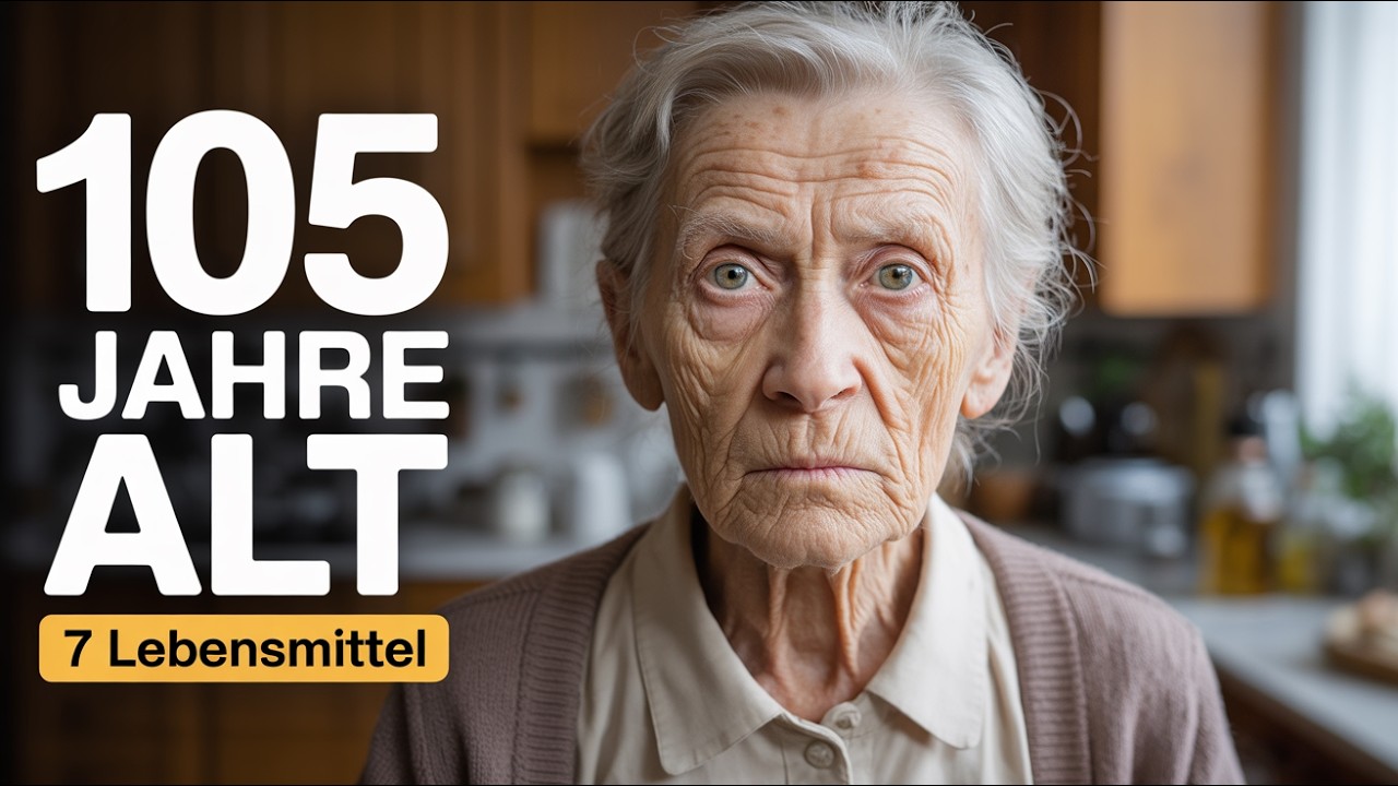 Ich bin 105 Jahre alt – Diese 7 Lebensmittel halten mich am Leben