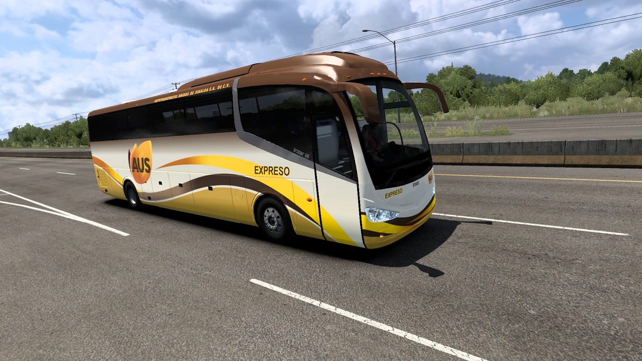 autobús aus provoca caos vial, viaje de Culiacán a Acaponeta ats