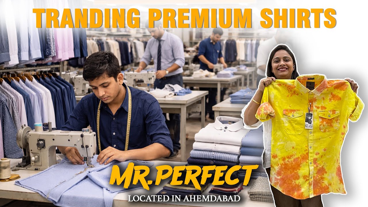 Biggest Shirts Supplier in Ahmedabad Market / Best Pricing Shirts / MR PERFECT