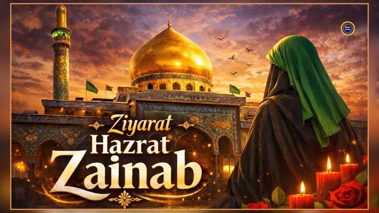 زیارتِ حضرت زینبؑ | Ziyarat Hazrat Zainab (S.A) | Heart Touching Ziyarat | Shia Tutor