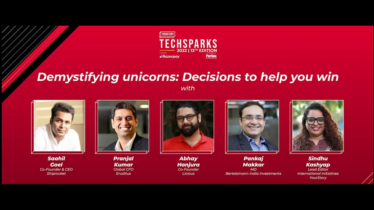 BII at Techsparks 2022 - Demystifying unicorns :Decisions to help you win