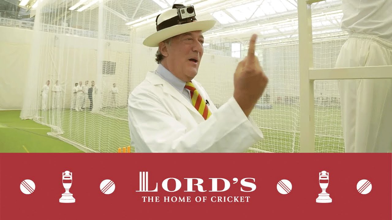 Stephen Fry vs Hawk-Eye - Umpire Challenge