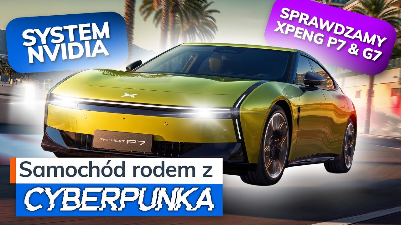 XPENG P7 i G7 🪐 SAMOCHÓD rodem z CyberPunka 🤖 & Ultranowoczesny SUV z AR-HUD 👓📽️