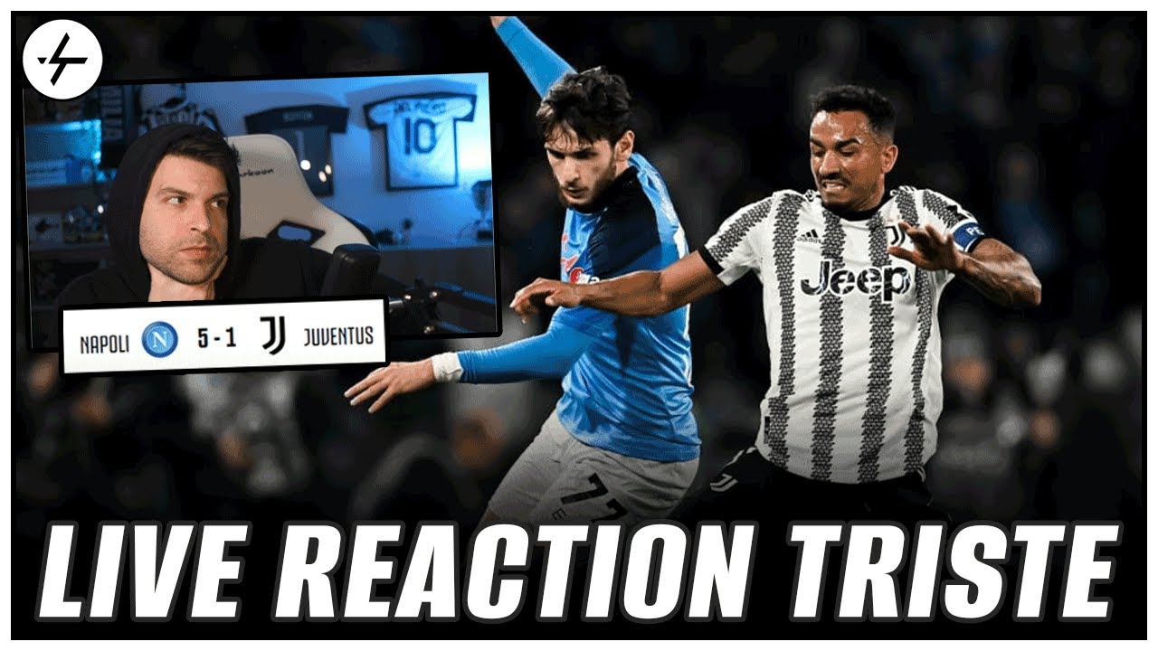 Mi sono INC4ZZAT0 parecchio | Napoli Juventus 5-1 Live Reaction