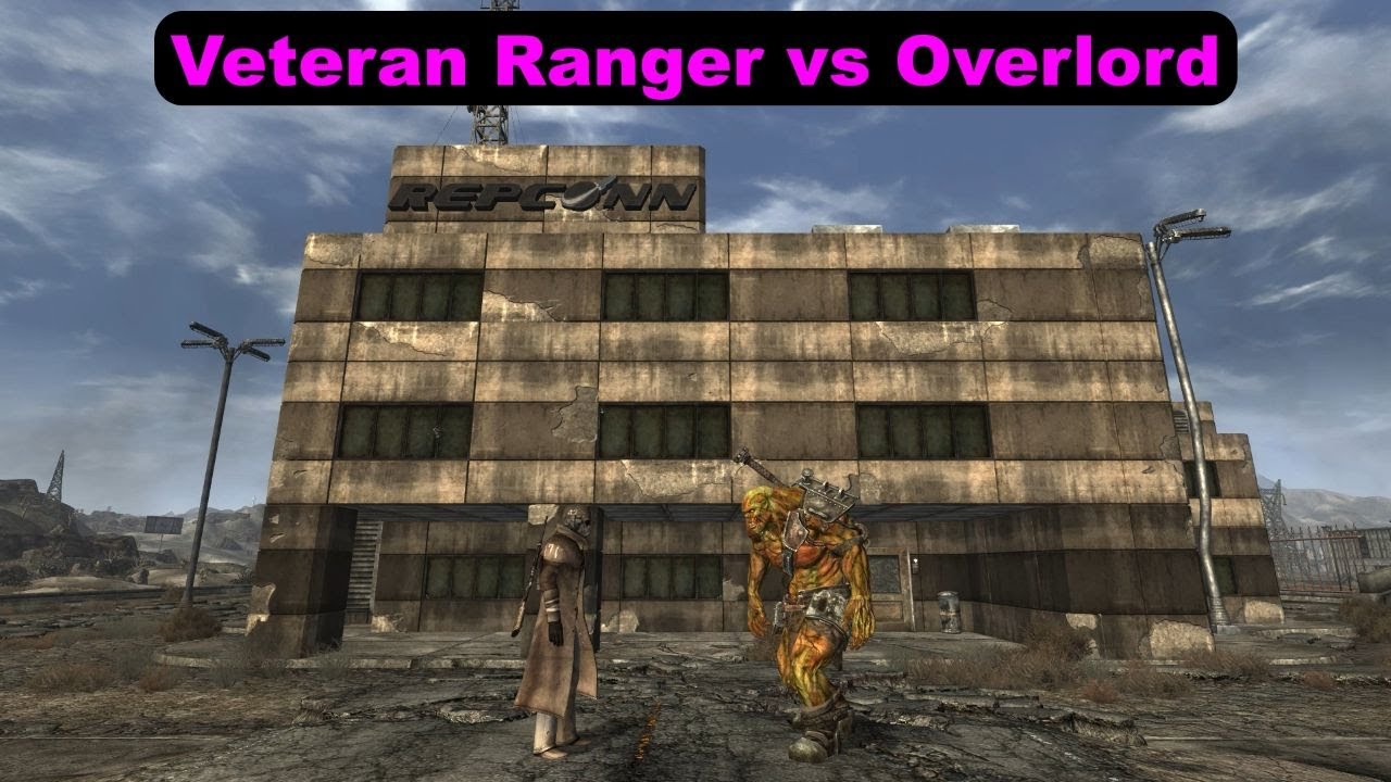 NCR Veteran Ranger vs Super Mutant Overlord - Who's Better? - Fallout TTW NPC Battles