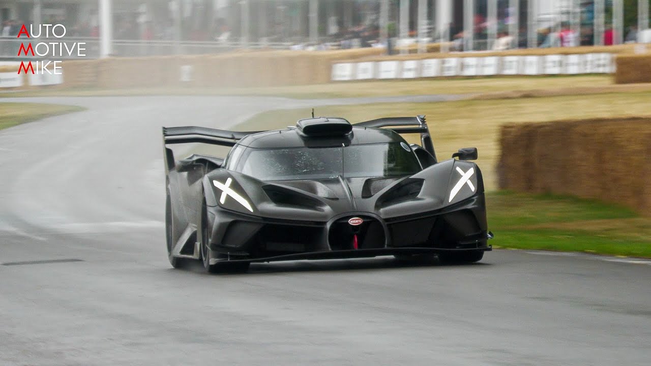 Supercars Accelerating In The Rain | Goodwood Festival Of Speed