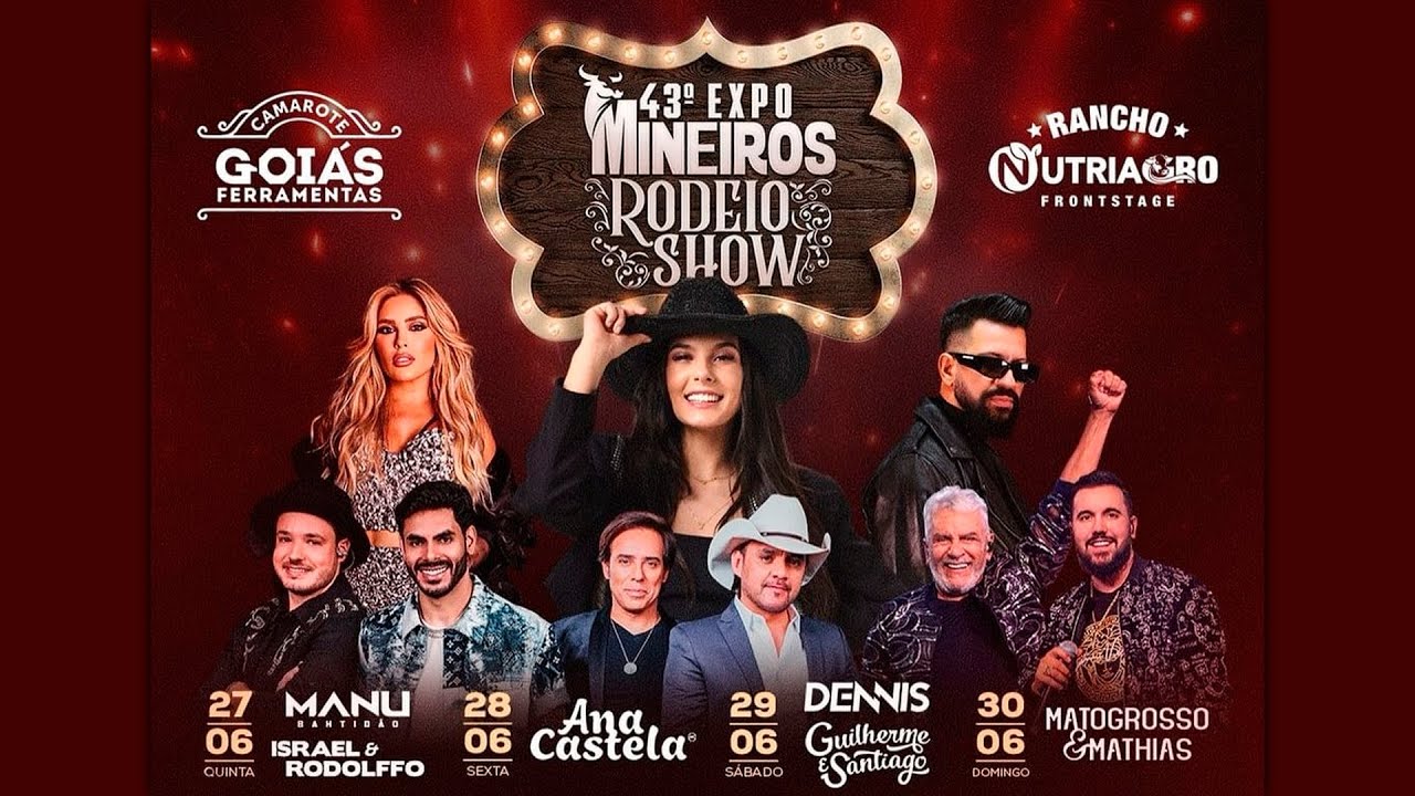 4ª NOITE - 43ª Expo Mineiros e Rodeio Show 2024