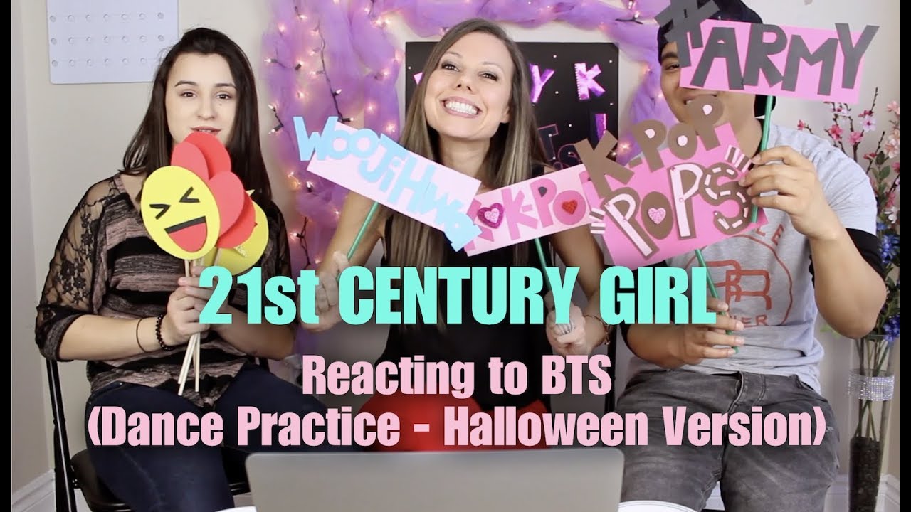 Canadians React to 21st Century Girl by BTS (Dance Practice - Halloween Version)