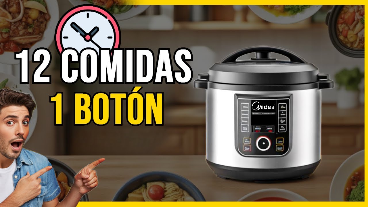 Olla Midea: Cocina 12 Platillos con 1 Botón – ¡Descubre el Secreto!