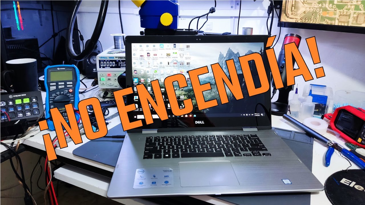 LAPTOP DELL NO ENCIENDE