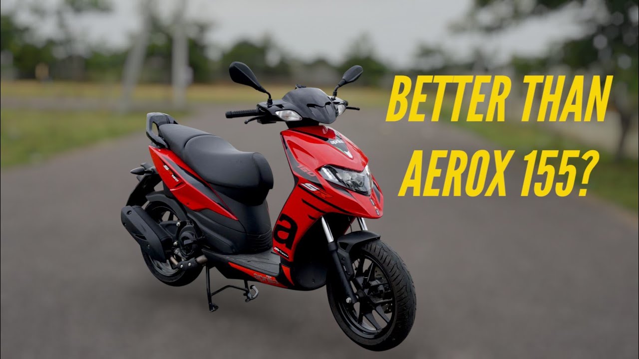 APRILLIA SR 160 REVIEW | APRILLIA SR 160 TOP SPEED 