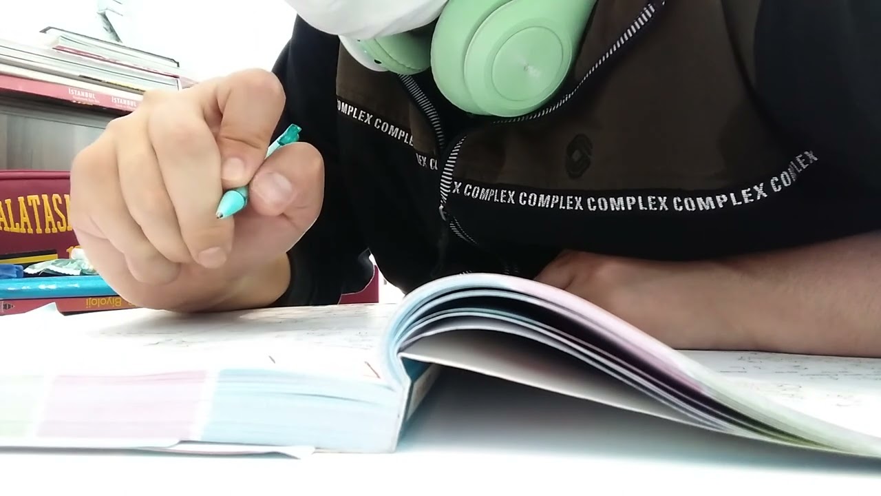 1 Pomodoralık birlikte ders çalışalım #2  kütüphane