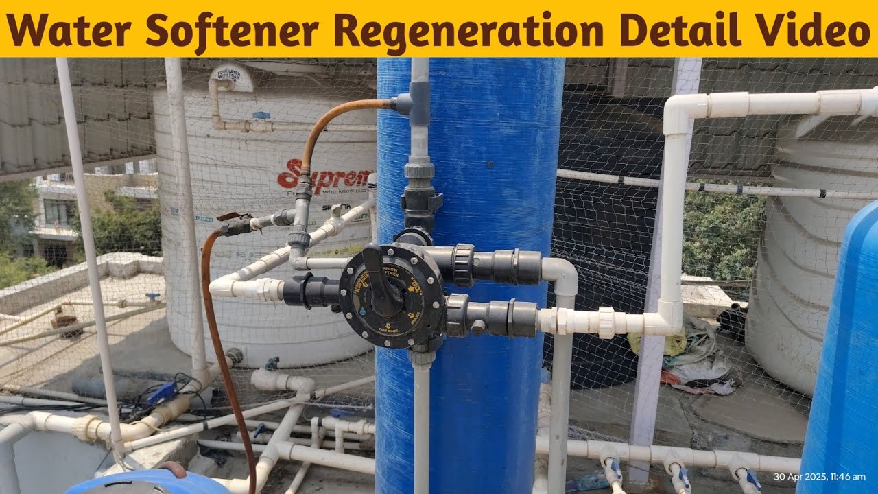 Water Softener Recharge Process || Water Softener regeneration Complete process ||