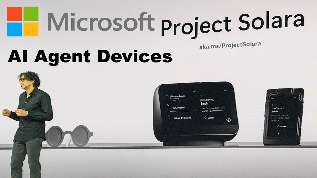 Microsoft Review New AI Agent Devices Wearable AI Badge | Microsoft Killed the App? Project Solara