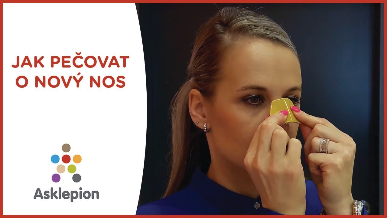 Jak probíhá domácí péče po operaci nosu