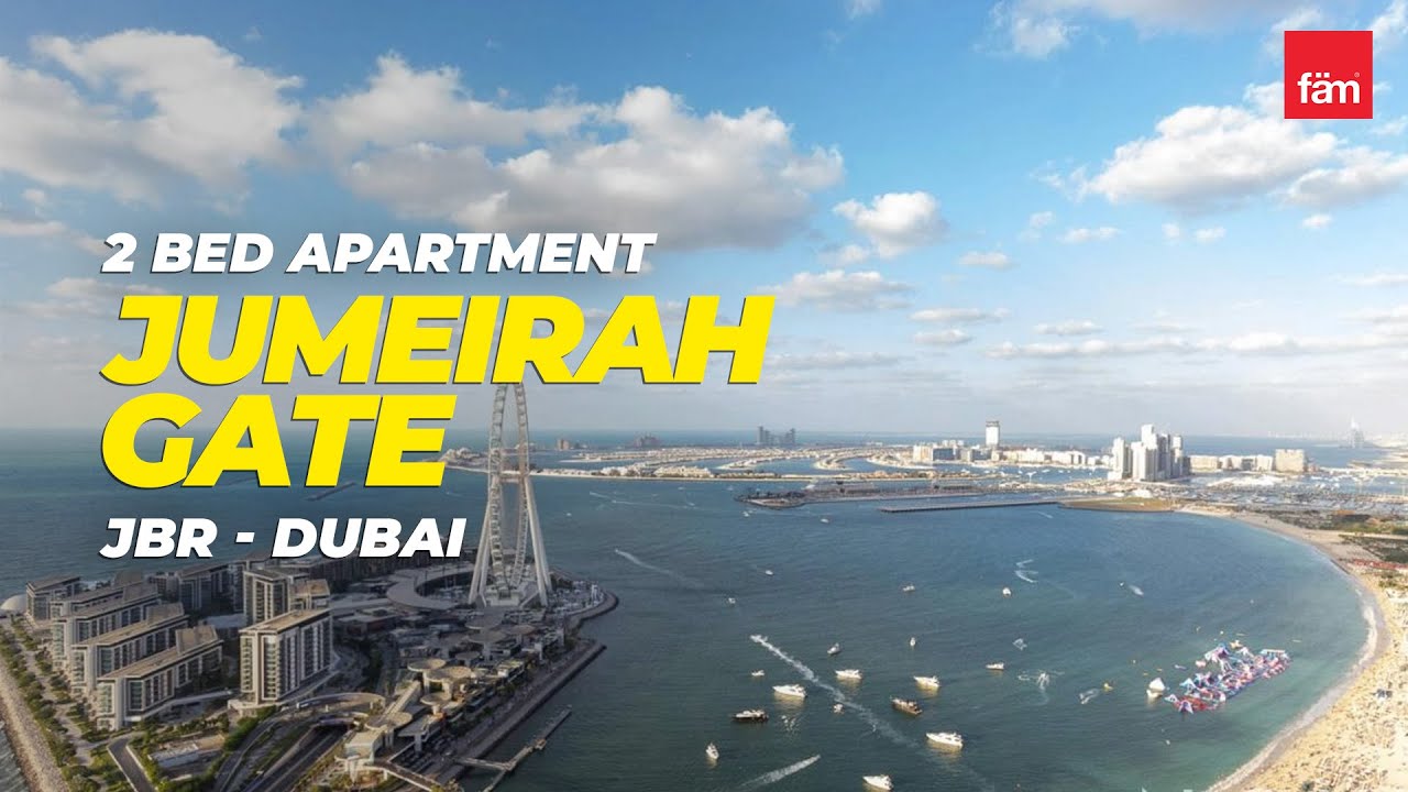 Stunning 2 Bed Apartment in Jumeirah Gate Tower - 2, JBR - Dubai