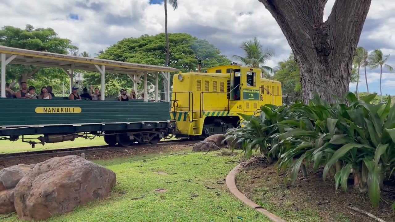 The Ewa Historic Railway in Hawaii, United States