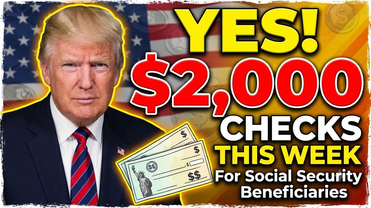 ДА! Чеки на $2000 НА ЭТОЙ НЕДЕЛЕ для получателей социального обеспечения | SSA, SSI, SSDI