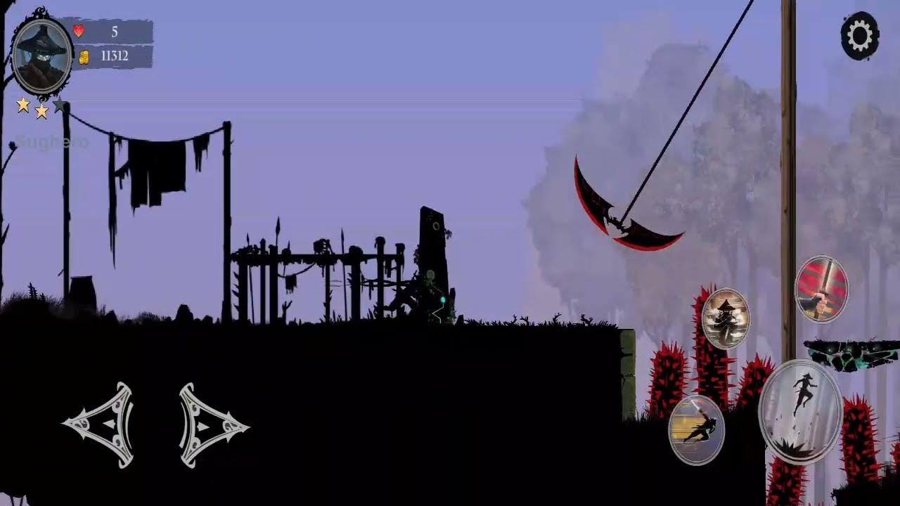 Ninja Arashi 2: Shadow's Return - Level 39 (No Deaths)