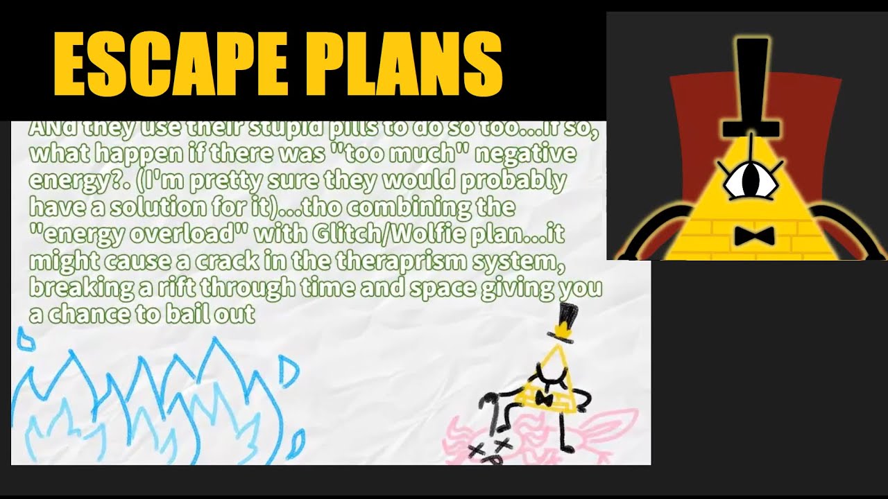 BILL CIPHER Reacts to ESCAPE PLANS Part 3