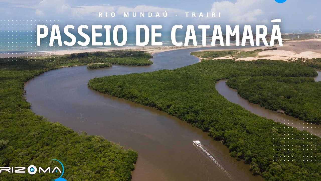 °°° Passeio de CATAMARÃ - Rio MUNDAÚ °°°