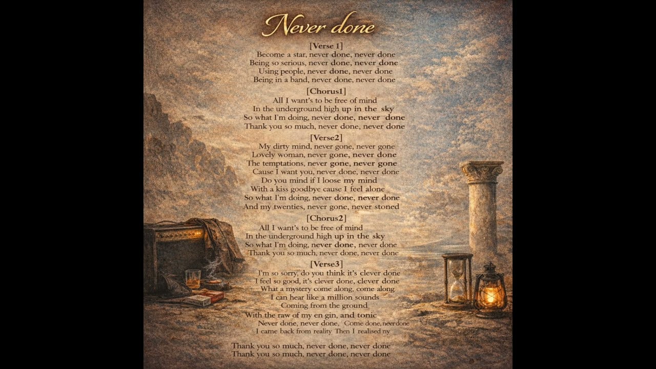 Never done (Original demo 2000)