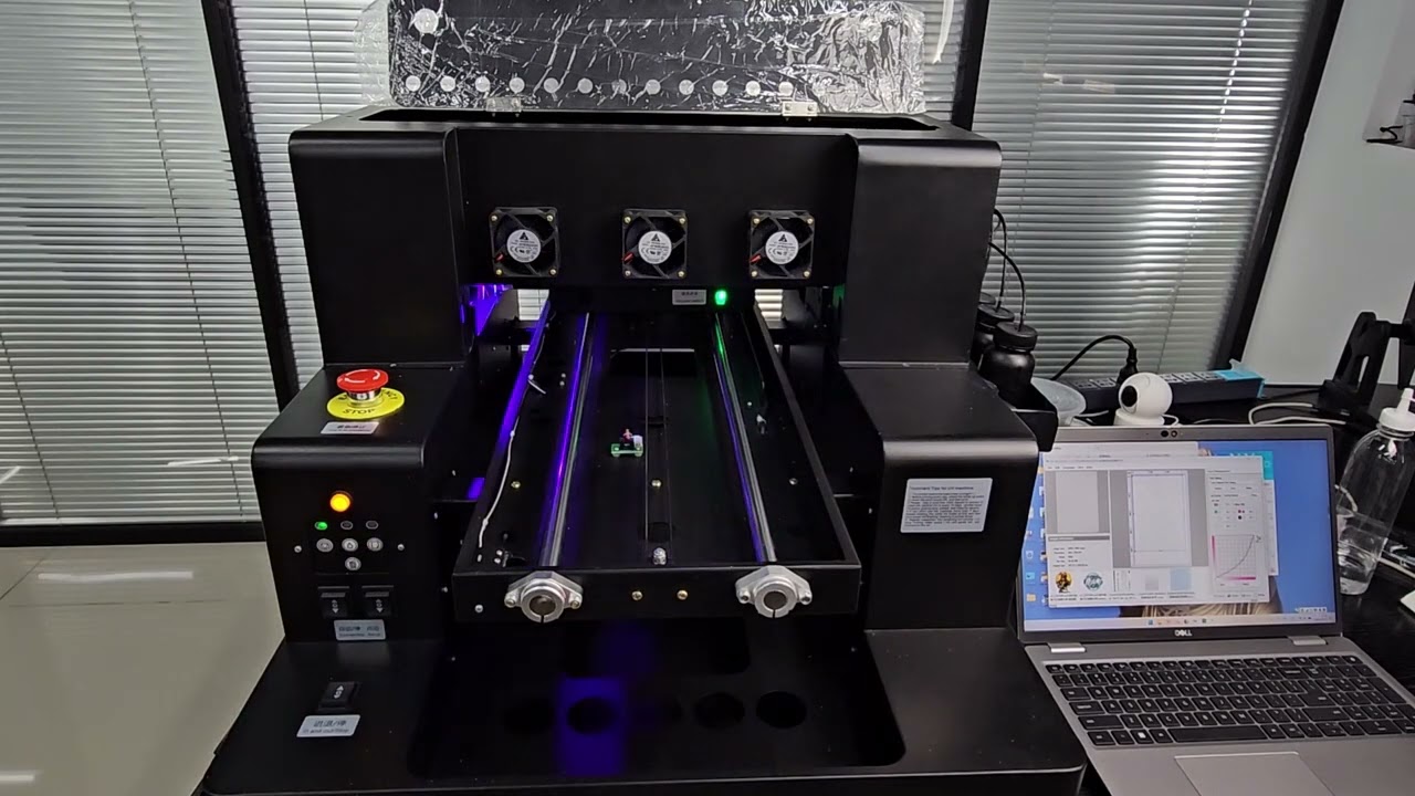Leather printing by A3 UVV flatbed UV printer