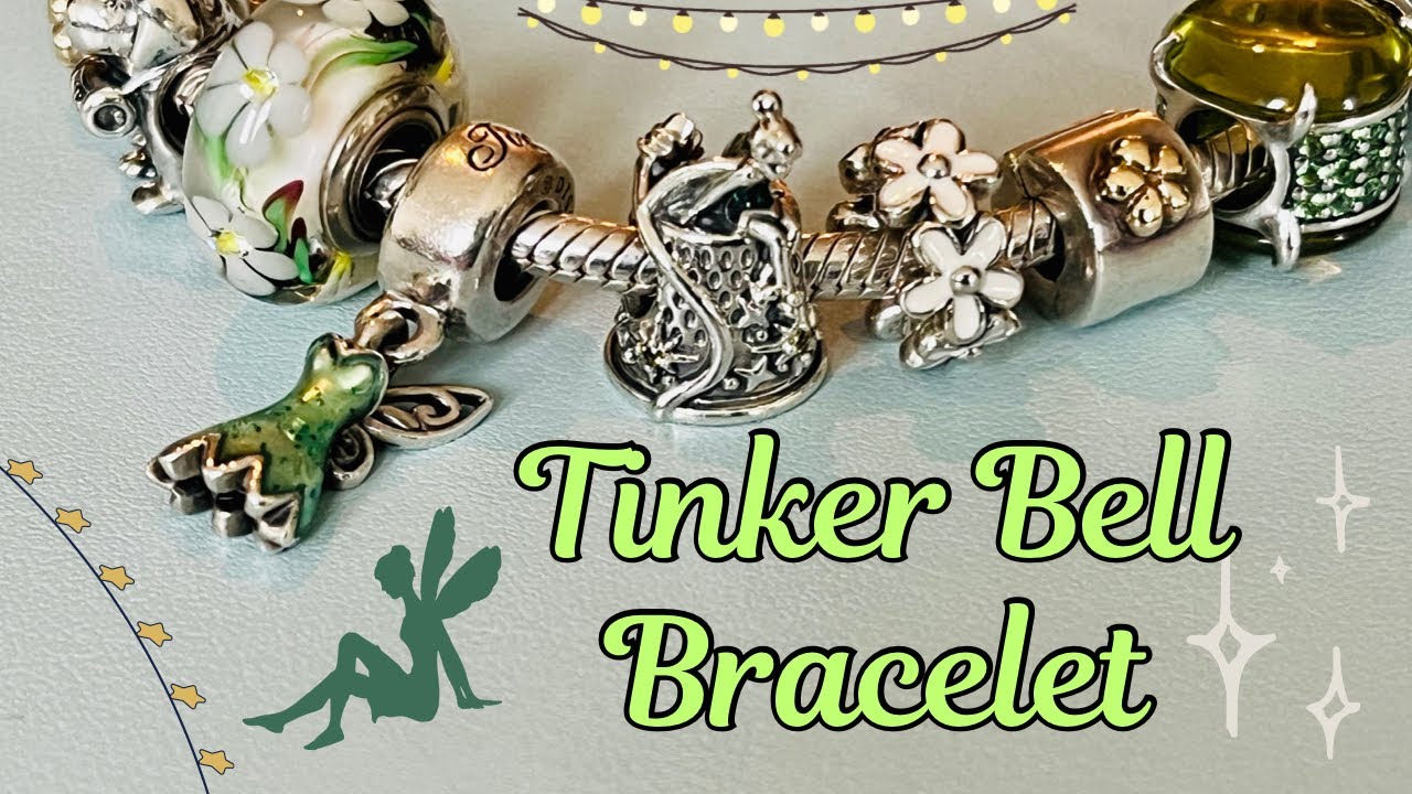 New PANDORA TINKER BELL Bracelet 🧚 My Cinderella Bracelet 💙