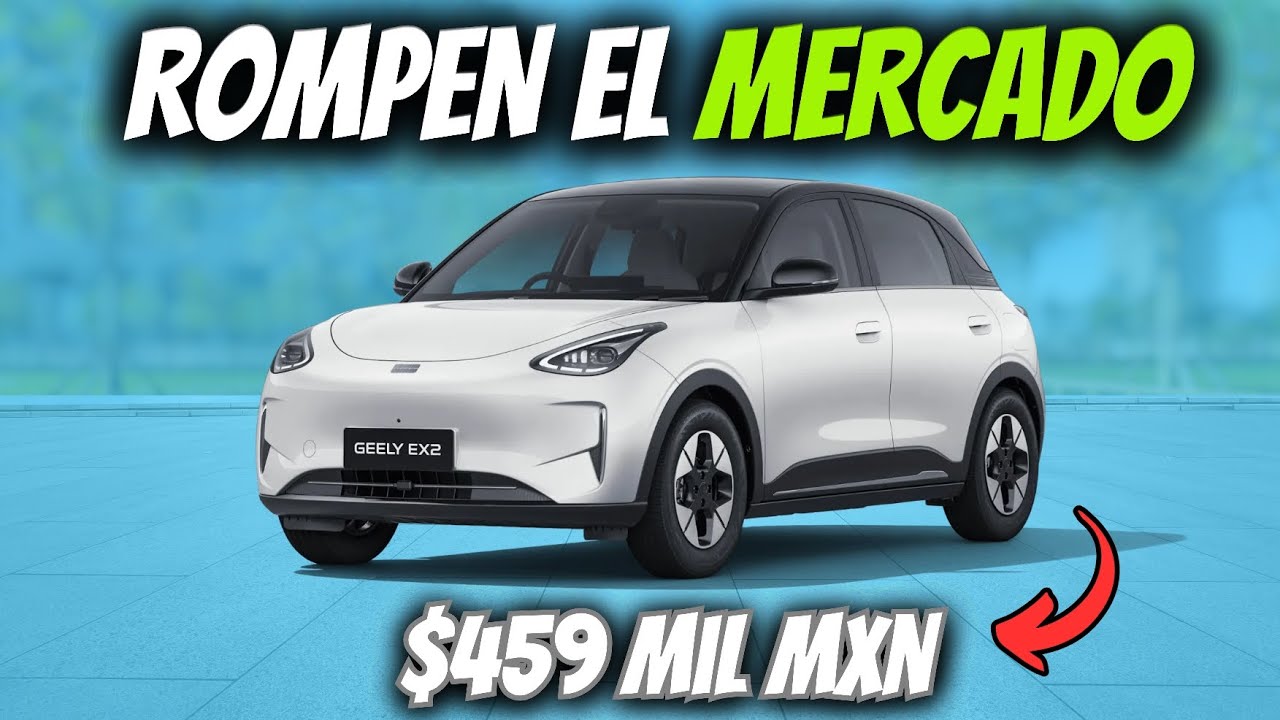 4 AUTOS ELÉCTRICOS que LLEGAN a MÉXICO en 2026 🇲🇽