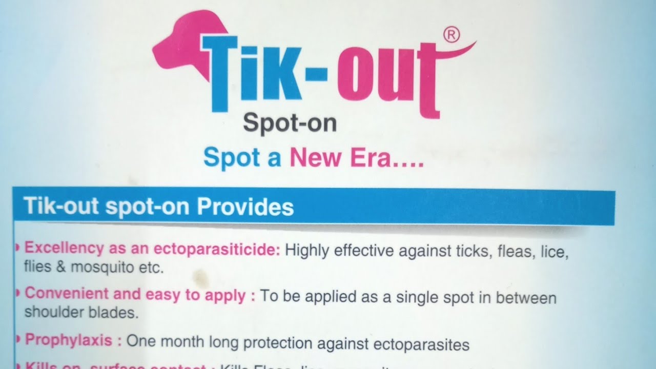 Dog Anti tick Revolutionary Product: First time in India