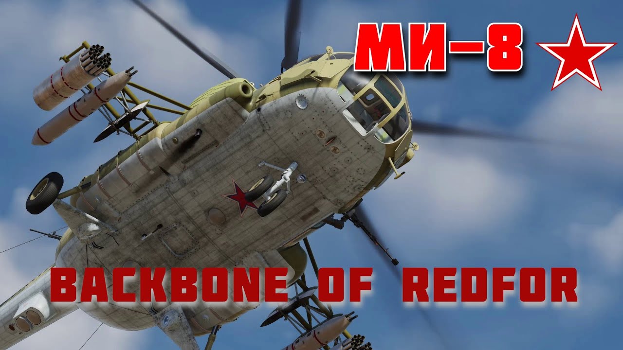 DCS | Mi-8 | Backbone of Redfor in Blueflag Cinematic