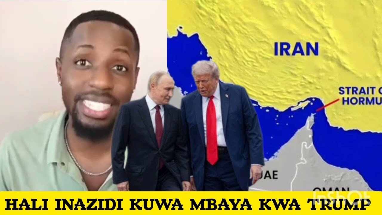 🔴 IRAN IMETOA TAMKO HILI KAMA WANATAKA TUFUNGUE HORMUZ BASI WAFANYE MAMBO HAYA 