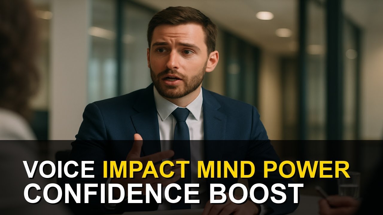 How Your Voice Shapes Perceptions of Competence and Confidence at Work