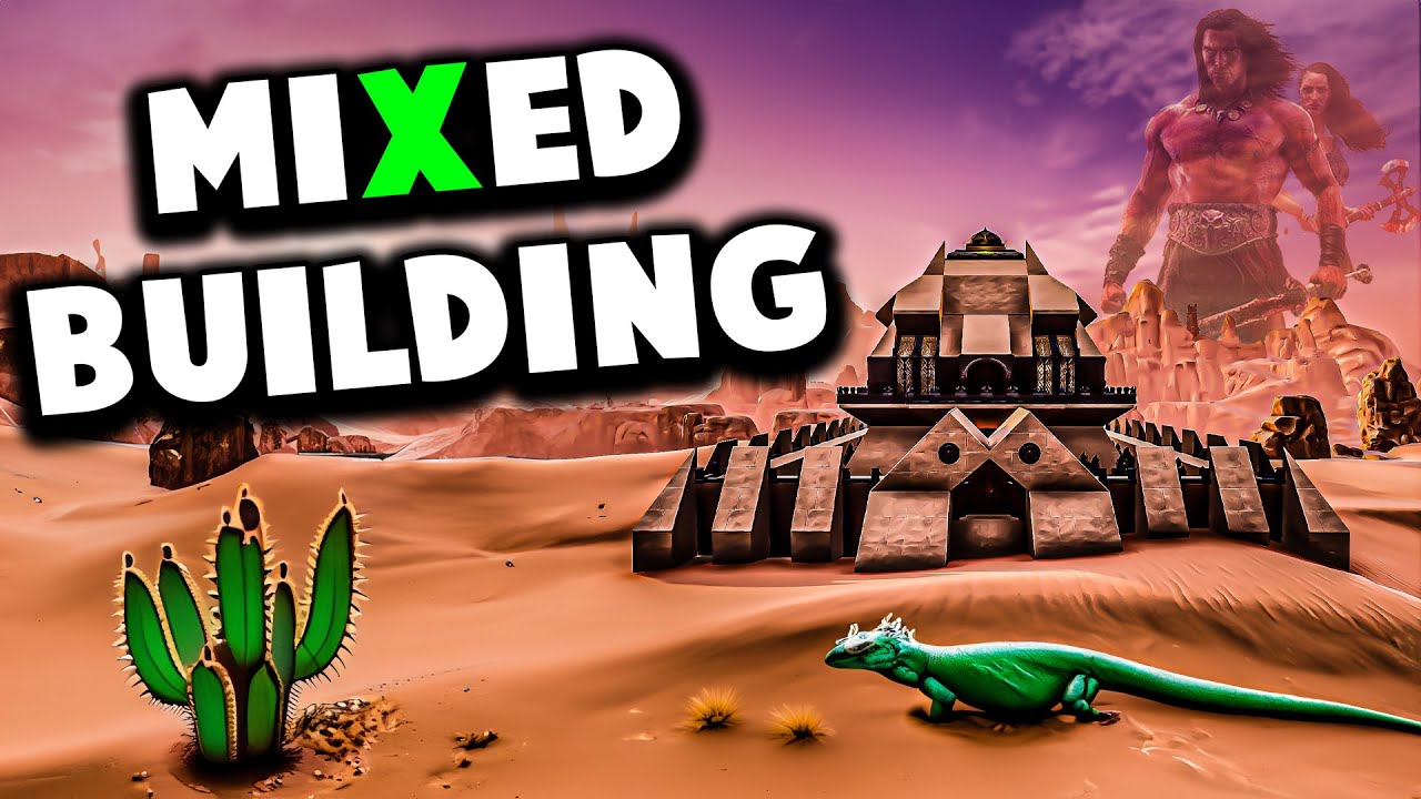 Mixed Building | How is the Desert Garden? | CONAN EXILES