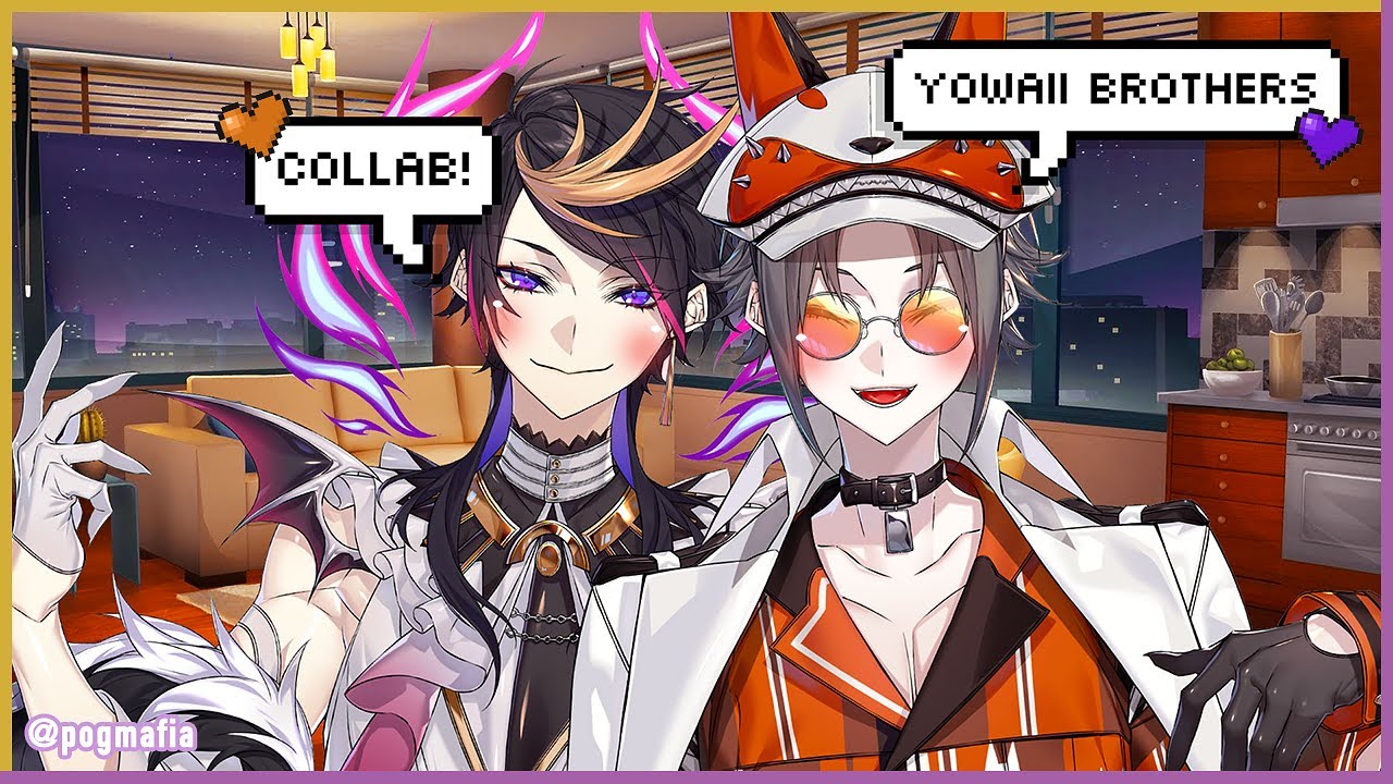 Shu Yamino (feat. Mysta Rias) Cute & Funny Moments | 【Nijisanji EN】🧡💜