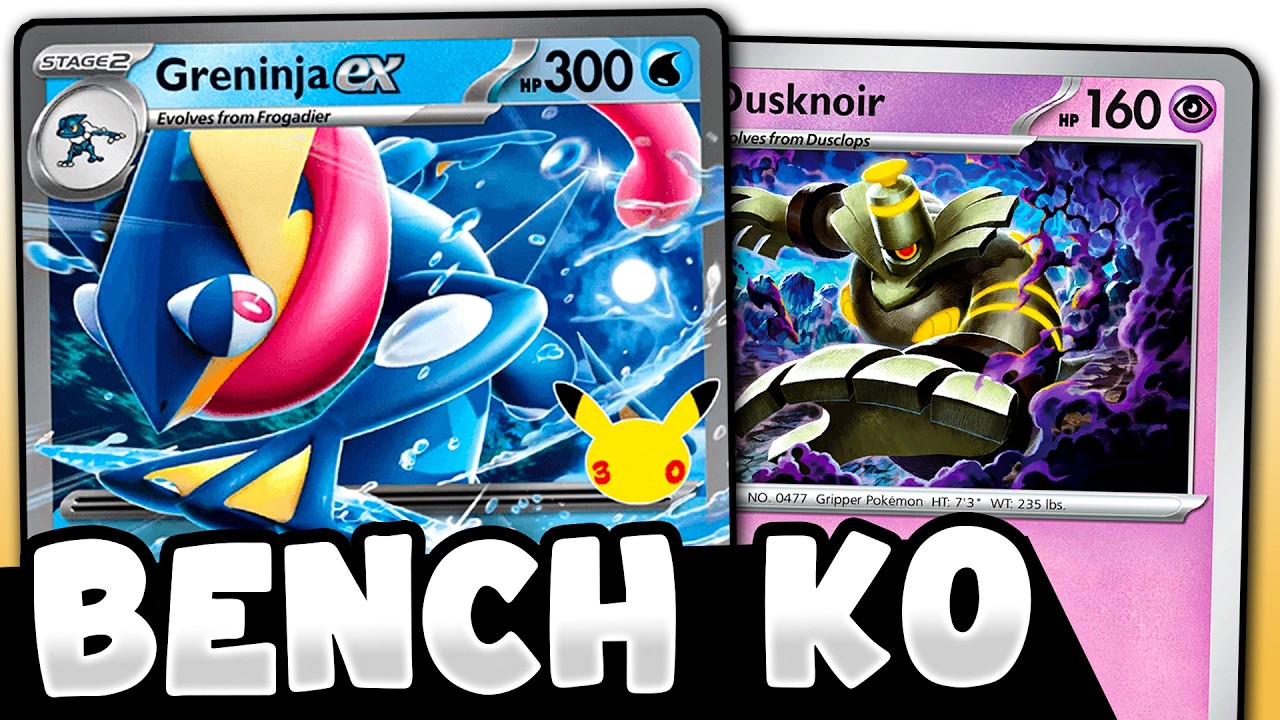 Take HUGE Bench KOs with New Greninja Deck