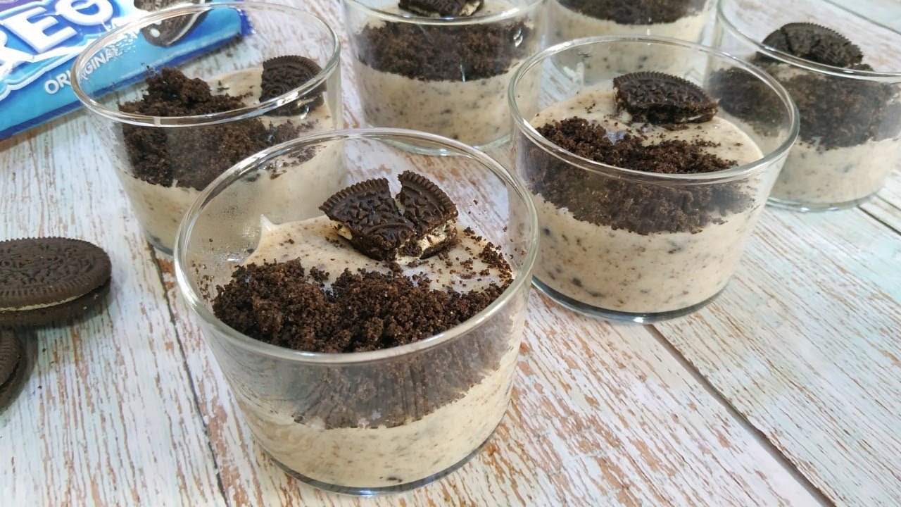 NATILLAS DE GALLETAS OREO, Fáciles, rápidas y deliciosas, con MAMBO!!!