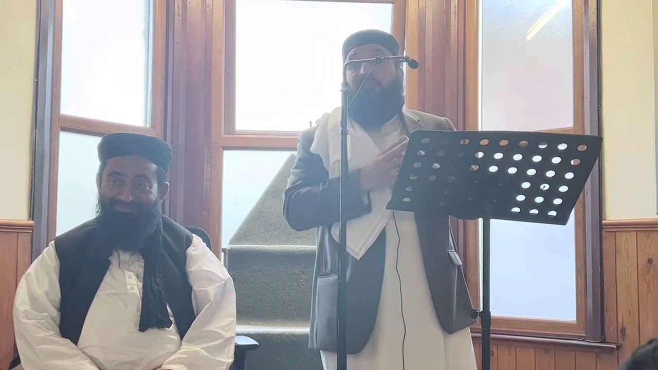 Maulana Manzoor Maingal Sab in UK      مولانا منظور مینگل صاحب برطانیہ آمد/ امام عطاء اللہ خان اشعار