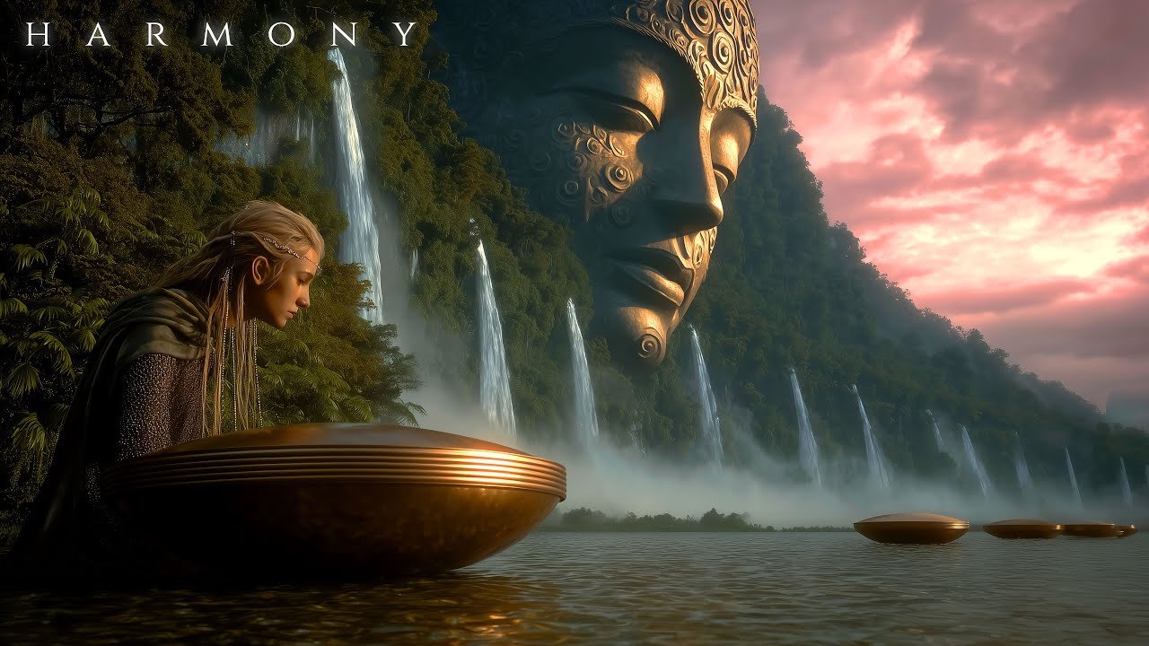 H A R M O N Y - Beautiful Ambient Handpan Music - Relieve Stress & Clear The Mind