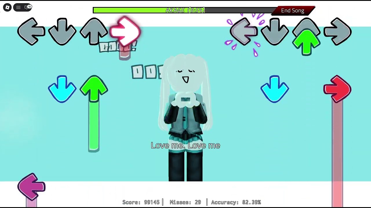 lazy post! :3 FNF? in ROBLOX