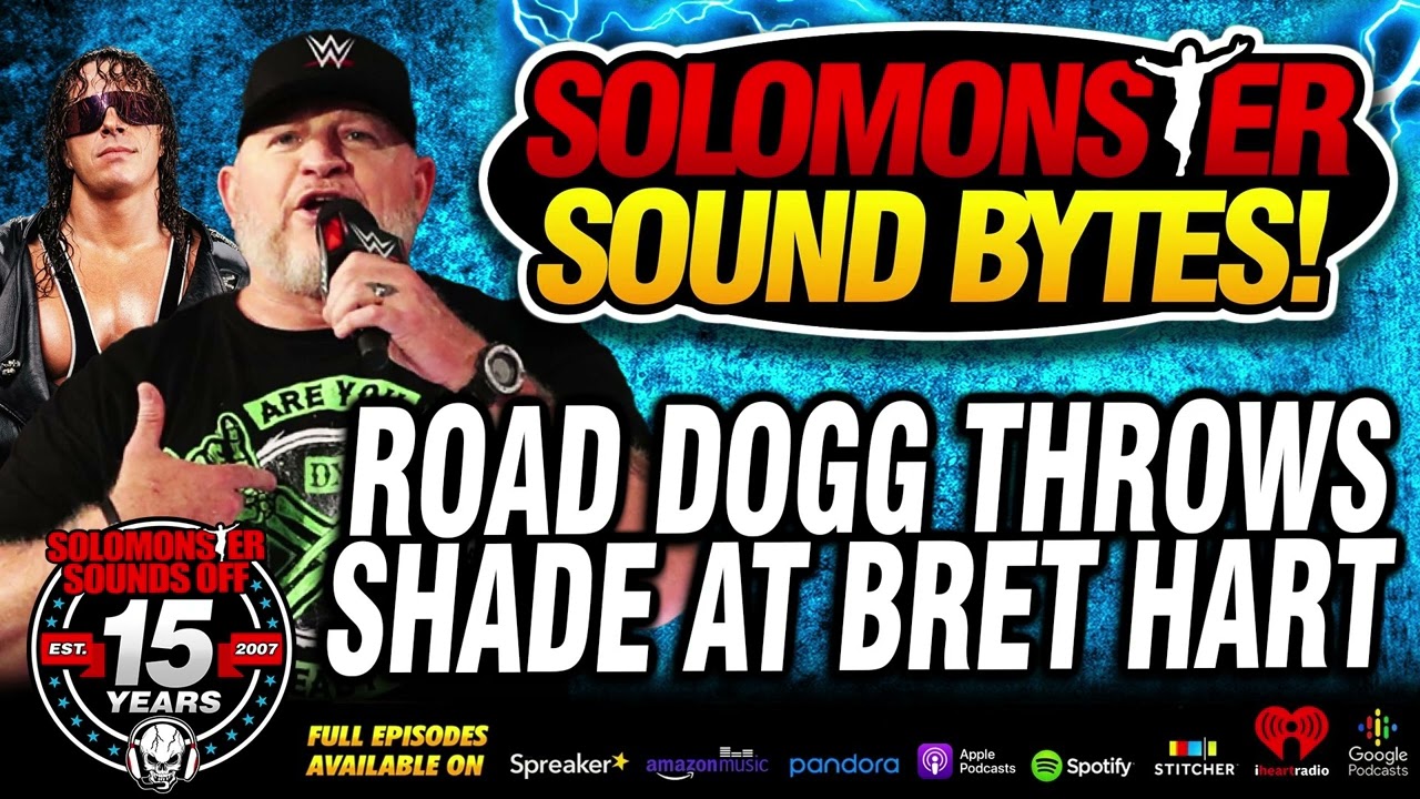 Solomonster Reacts To Road Dogg Saying Bret Hart Wasn't A Great Wrestler