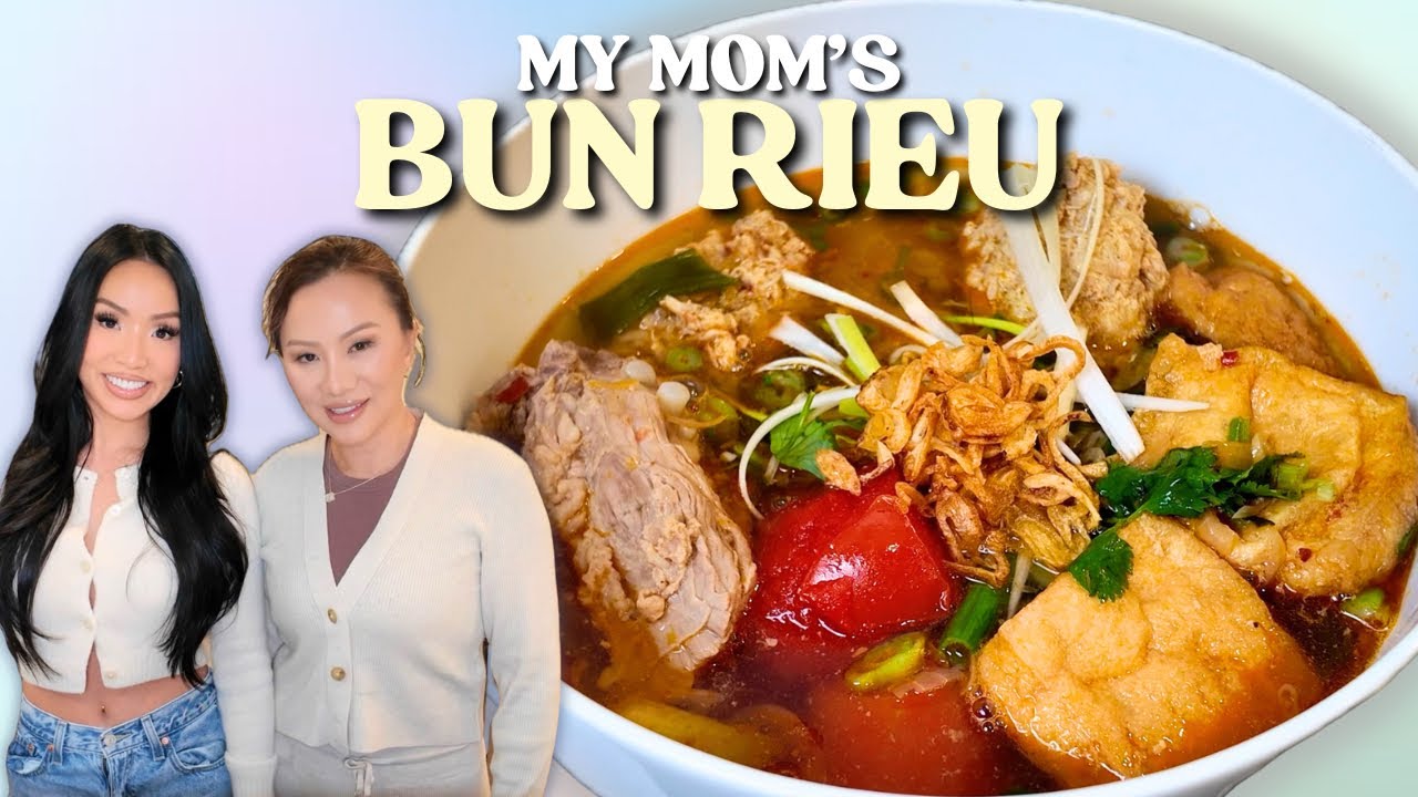 How to Make Authentic Bún Riêu |  MyMom’s Recipe for the Ultimate Vietnamese Crab Noodle Soup