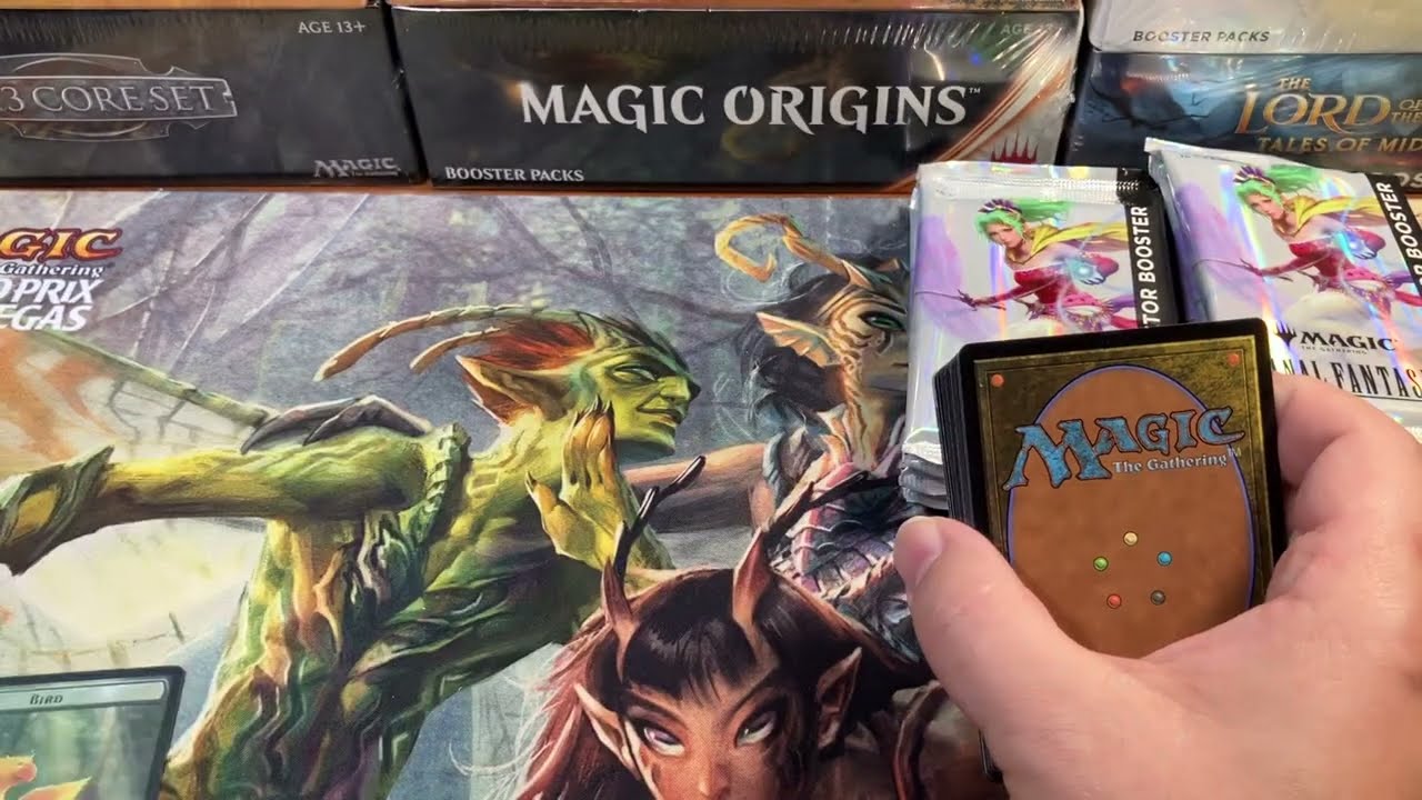 My First Final Fantasy Collectors Box Opening! Magic The Gathering MTG FIN Unboxing Worth The Price?