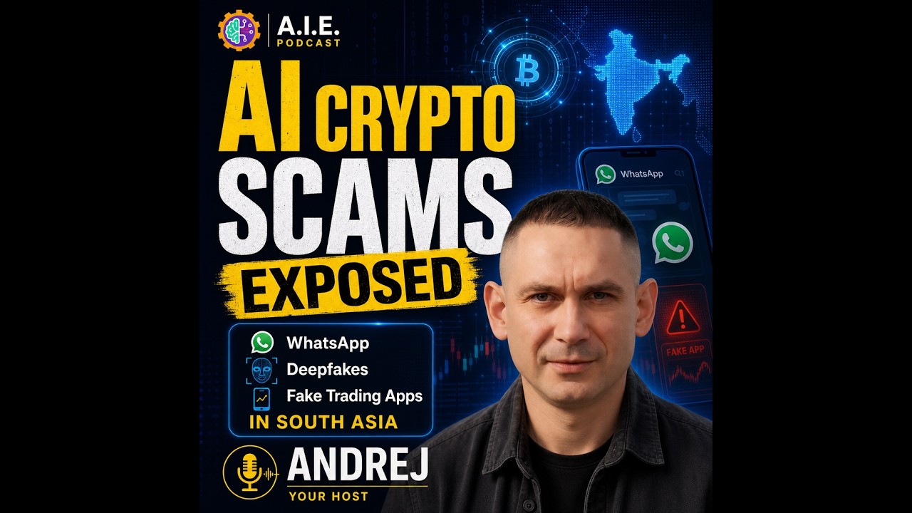 AI Crypto Scams Exposed | WhatsApp, Deepfakes and Fake Trading Apps in South Asia | AIE Tech Podcast