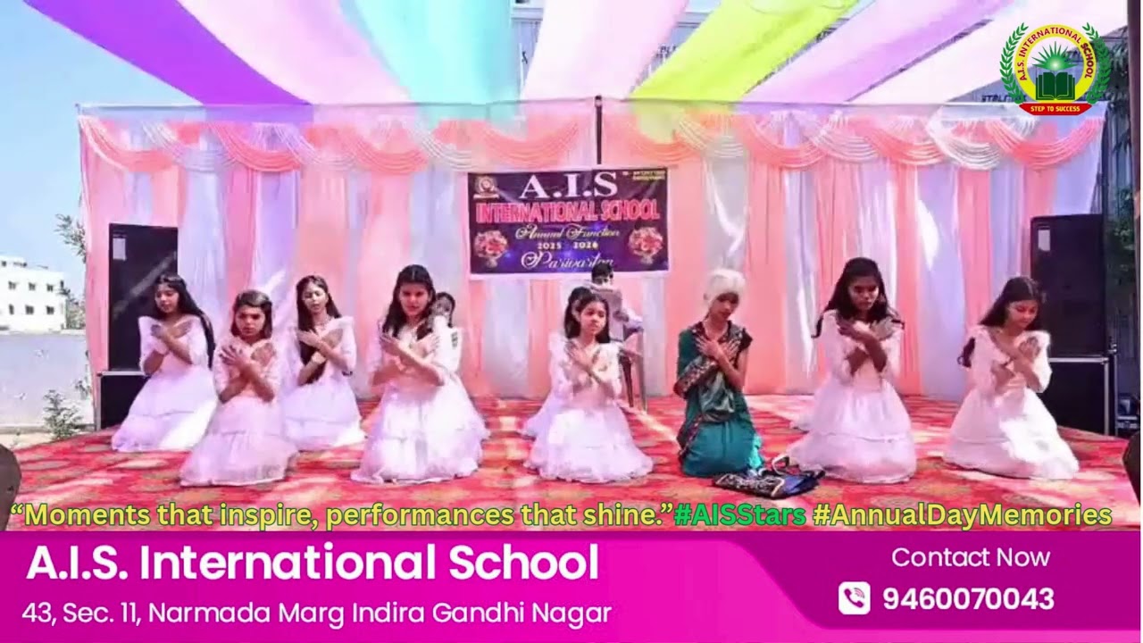 🎉 “An evening of joy, talent, celebrations at AIS International School.” #AnnualDaySuccess