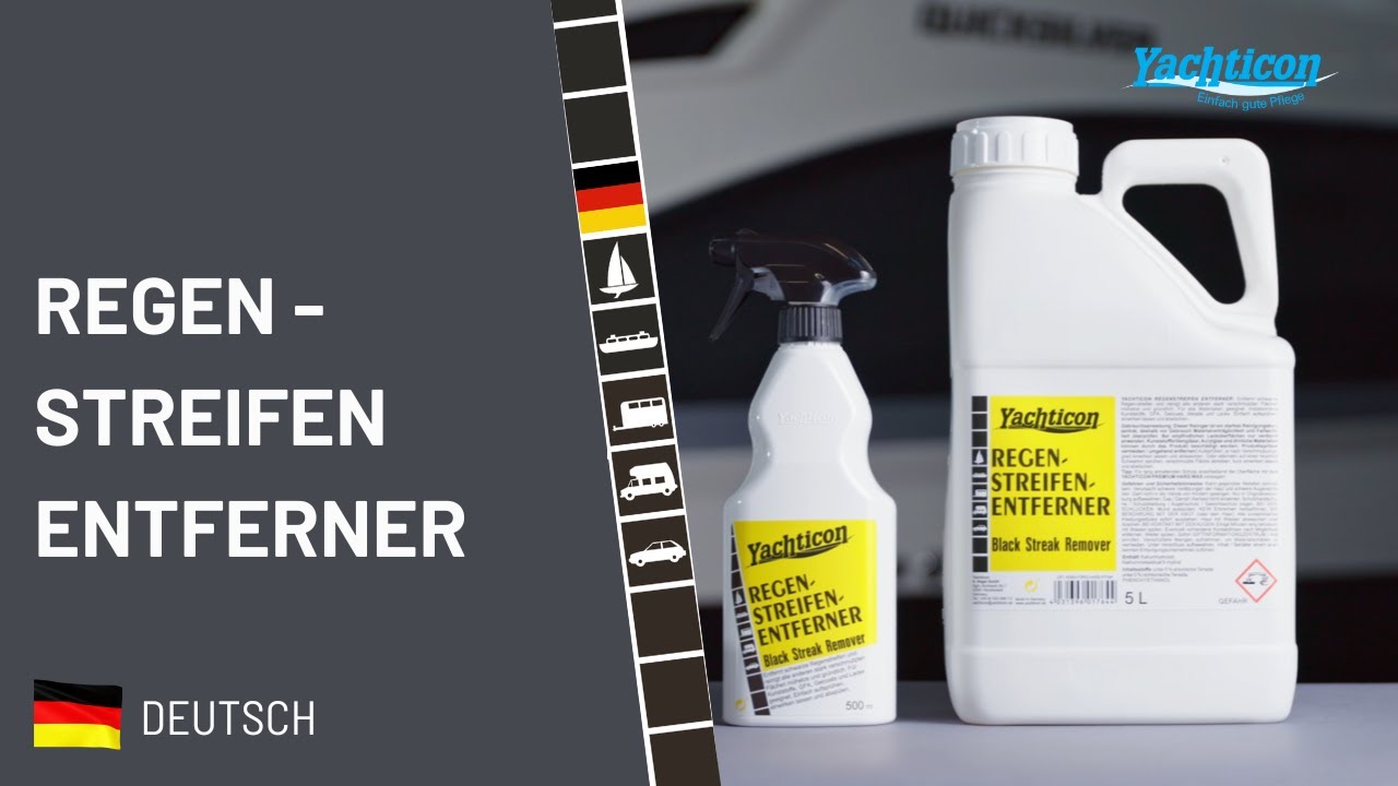 Yachticon Regenstreifen Entferner - Anwendung & Anleitung