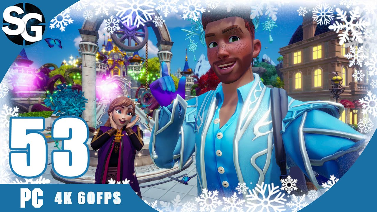 Disney Dreamlight Valley Walkthrough Gameplay | Chasing The Wind (Frozen Elsa Quest) - Part 53