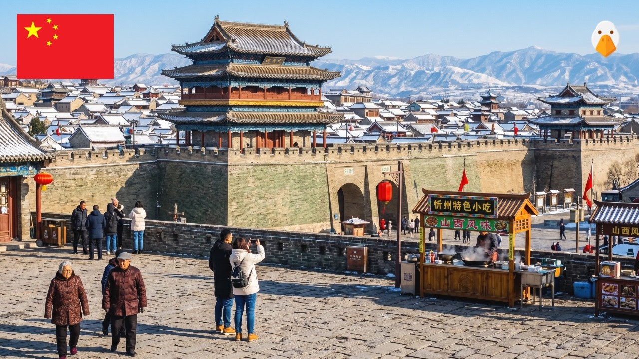 Xinzhou, Shanxi🇨🇳 This 1800-Year-Old City Feels Like a TIME MACHINE! (4K HDR)