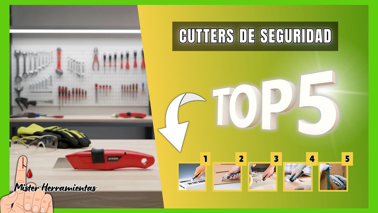 5 Cutters de Seguridad para evitar cortes accidentales y dañar la mercancía, que te van a encantar
